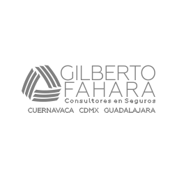 Imagen del logotipo Cliente Gilberto Fahara Consultores en Seguros del Sitio Web de Ecosistemas Digitales Punto Marketing